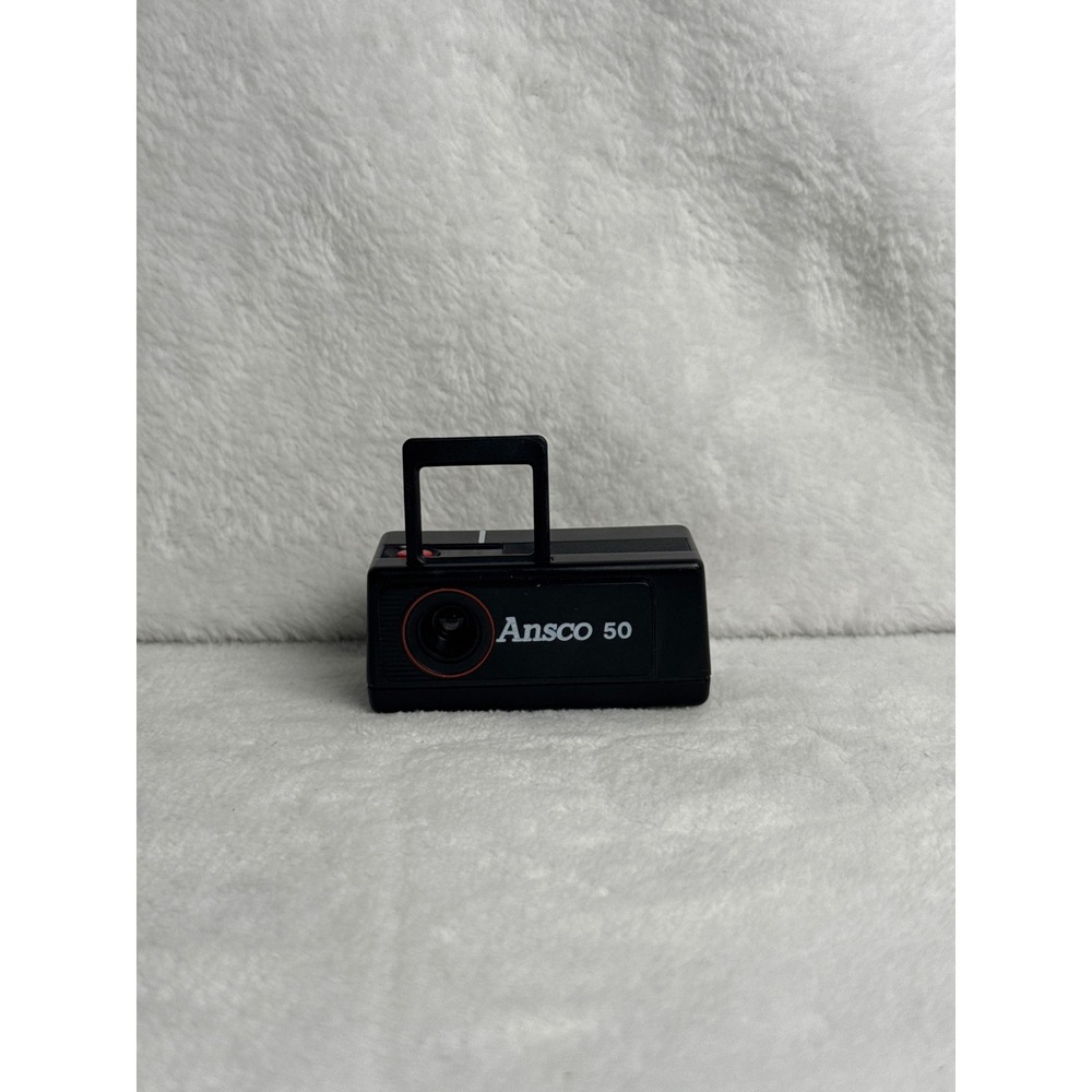 Vintage Ansco 50 Mini 110 Film Pocket Camera Unisex OS Black Excellent